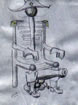 Проект генеральского кресла для доблестных фельдмаршальских викторий на картоне, прогруптованном пивом