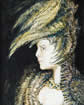 Портрет жены в костюме амазонки