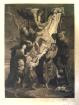 Снятие с креста. Гравюра Аугусте Кабона по оригиналу Питера Пауля Рубенса (1577 — 1640)