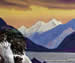Картина Сурикова и Рериха
«Переход Суворова через Гималаи
на соединение с Жириновским
у Индийского океана»