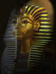 Неизвестный скульптор. Маска фараона Тутанхамона. 14 век до н. э.